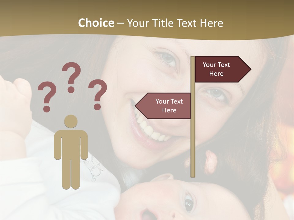 Boy Carefree Life PowerPoint Template