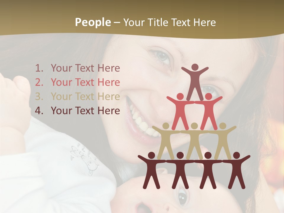 Boy Carefree Life PowerPoint Template