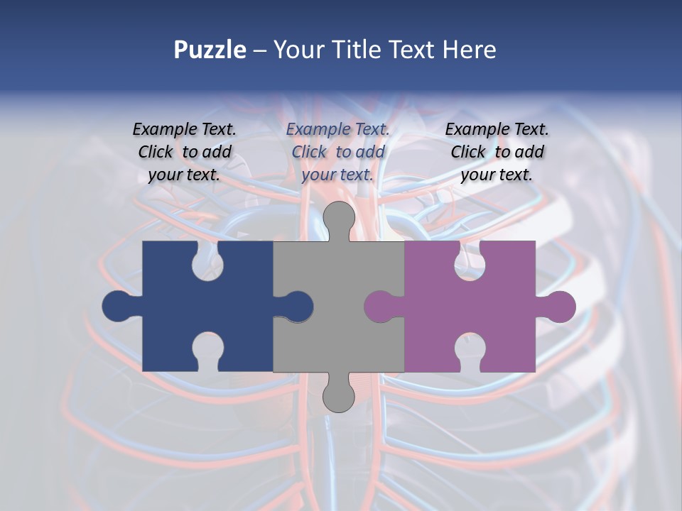 Patient Cardiology Vector PowerPoint Template