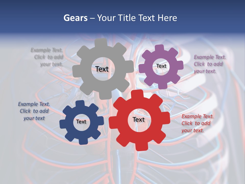 Patient Cardiology Vector PowerPoint Template