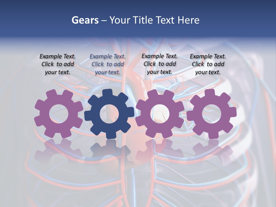 Patient Cardiology Vector PowerPoint Template
