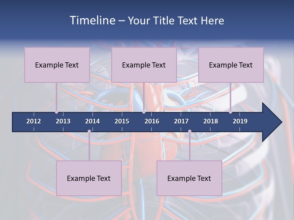 Patient Cardiology Vector PowerPoint Template