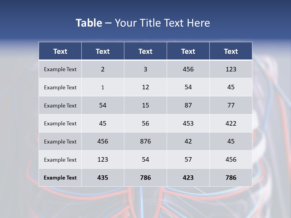 Patient Cardiology Vector PowerPoint Template