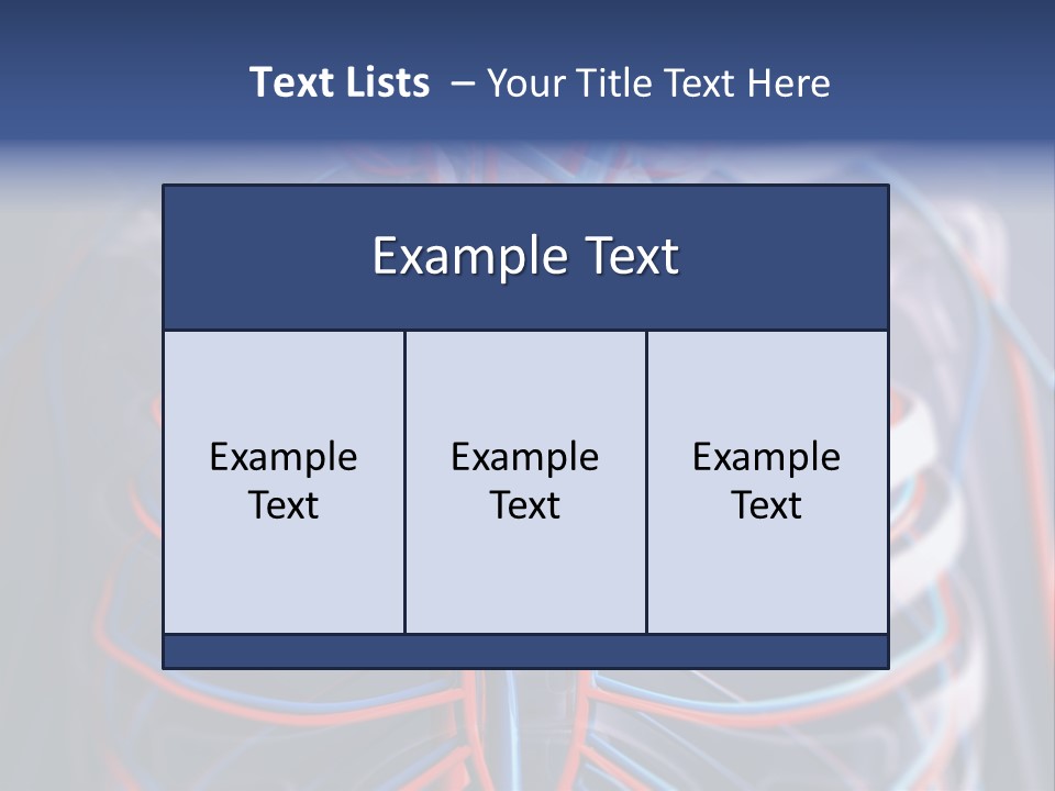 Patient Cardiology Vector PowerPoint Template
