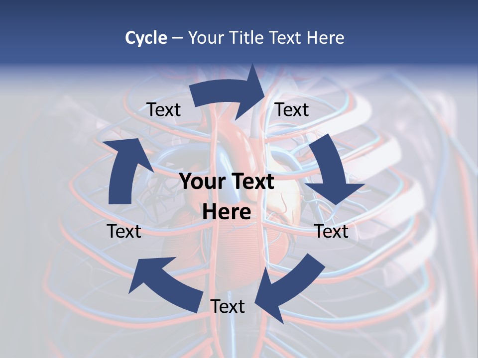 Patient Cardiology Vector PowerPoint Template
