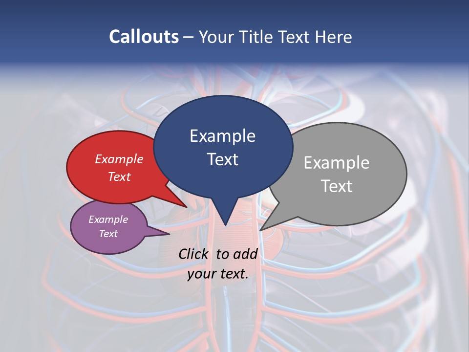 Patient Cardiology Vector PowerPoint Template