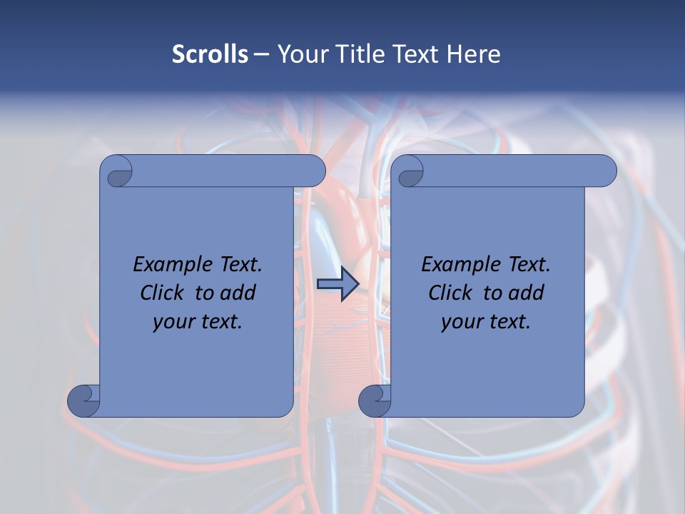 Patient Cardiology Vector PowerPoint Template