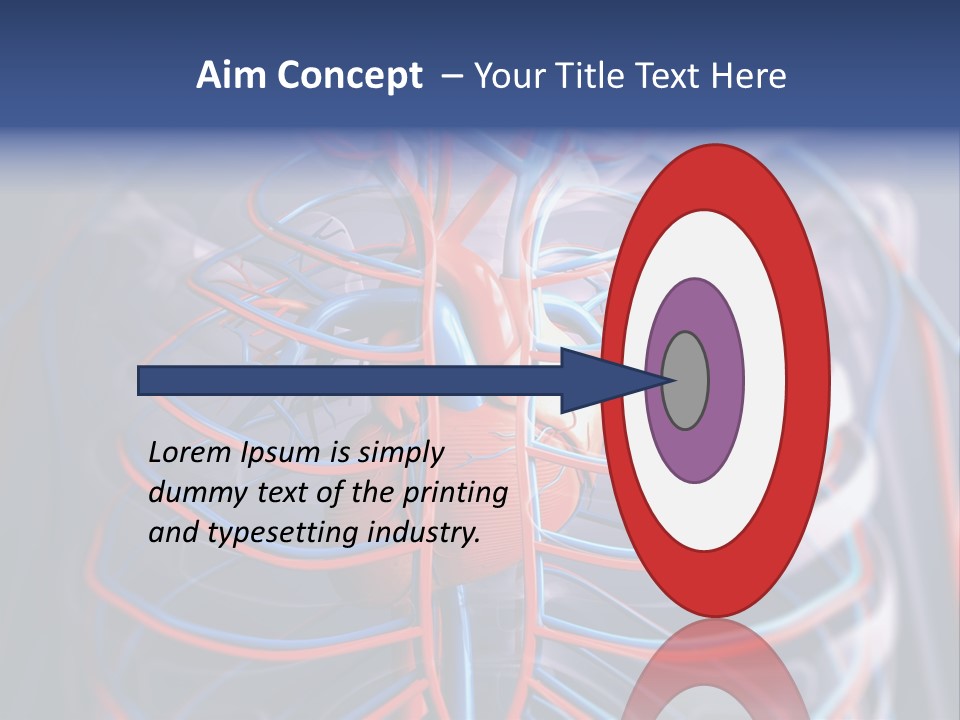 Patient Cardiology Vector PowerPoint Template
