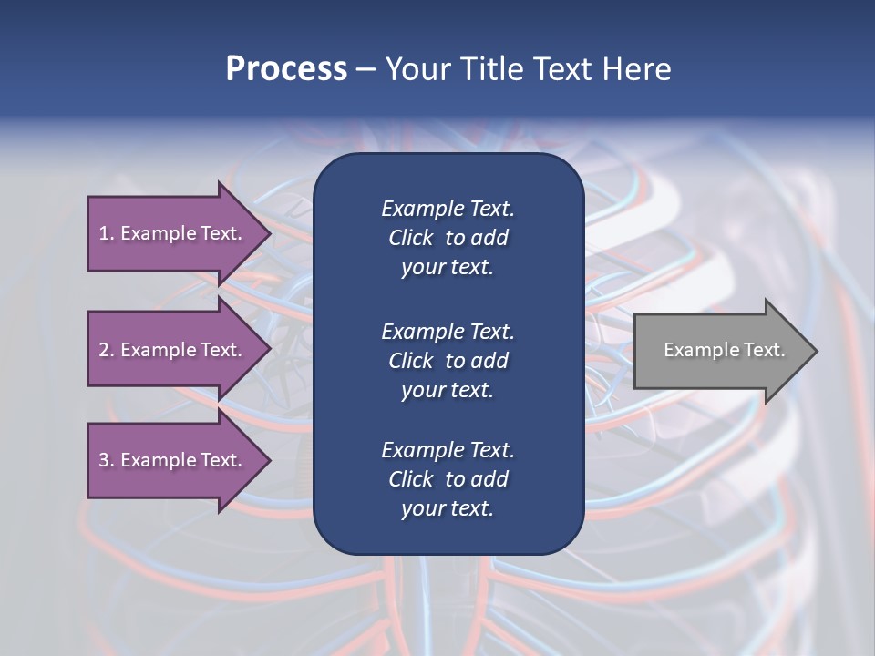 Patient Cardiology Vector PowerPoint Template
