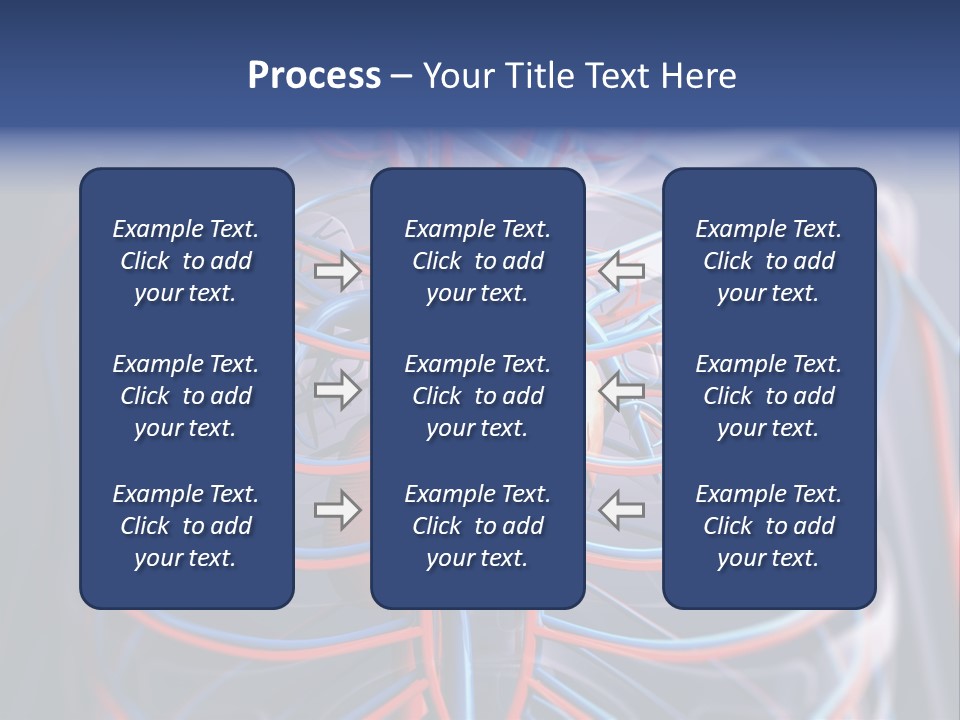 Patient Cardiology Vector PowerPoint Template