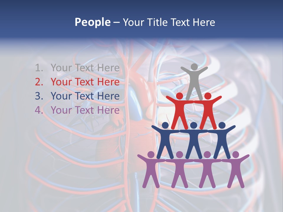 Patient Cardiology Vector PowerPoint Template