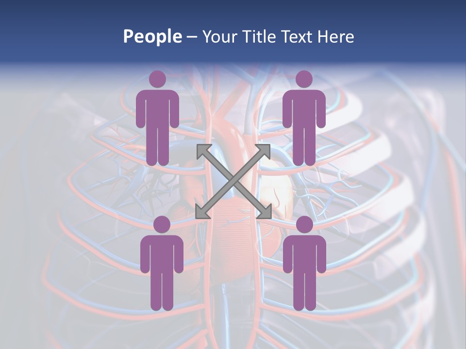 Patient Cardiology Vector PowerPoint Template