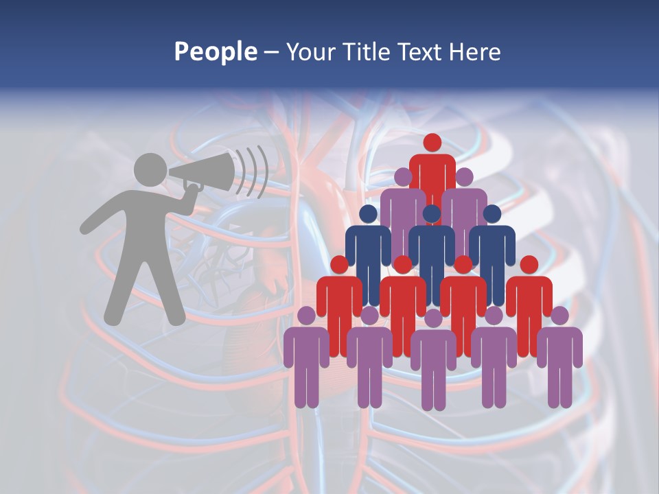 Patient Cardiology Vector PowerPoint Template
