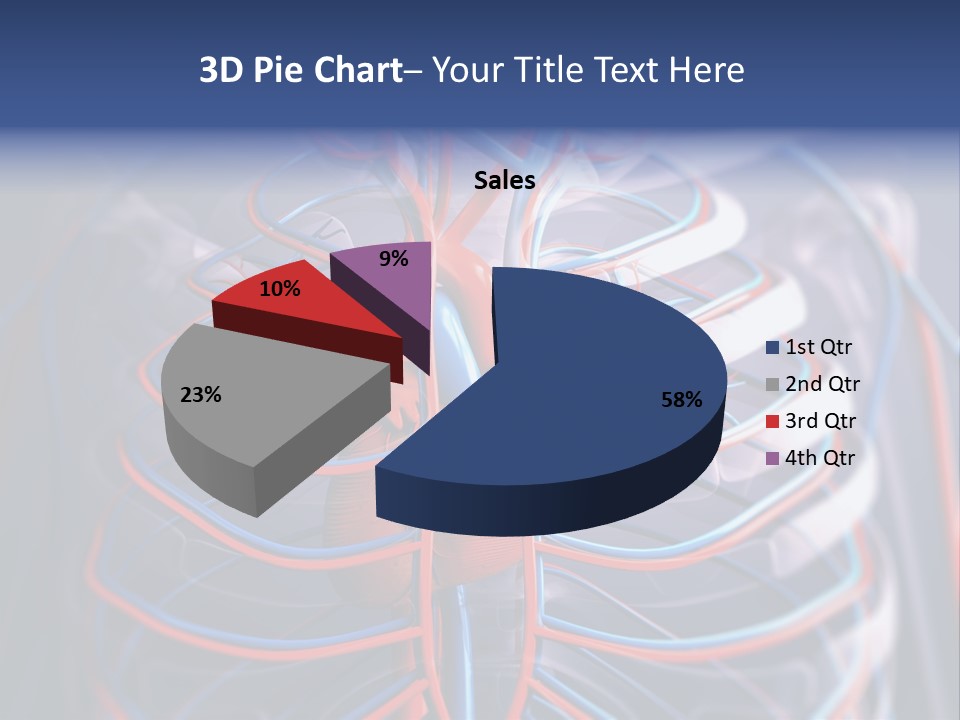 Patient Cardiology Vector PowerPoint Template