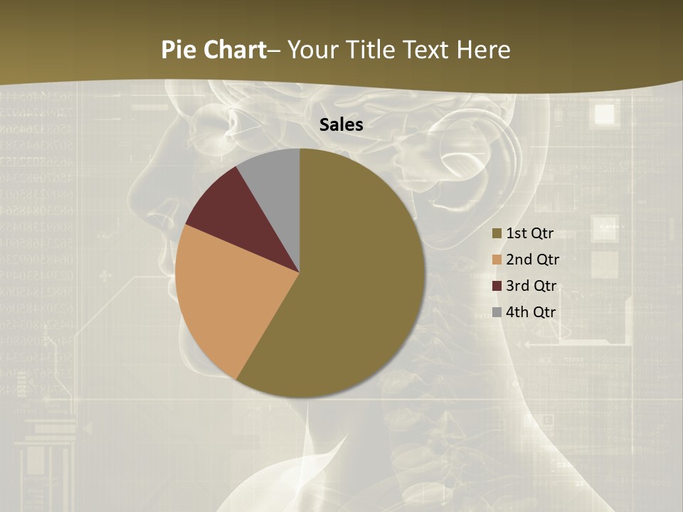 Anatomy Brain Cortex PowerPoint Template