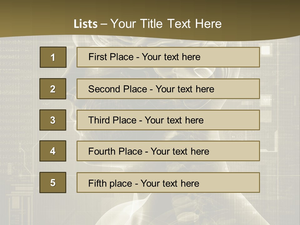 Anatomy Brain Cortex PowerPoint Template