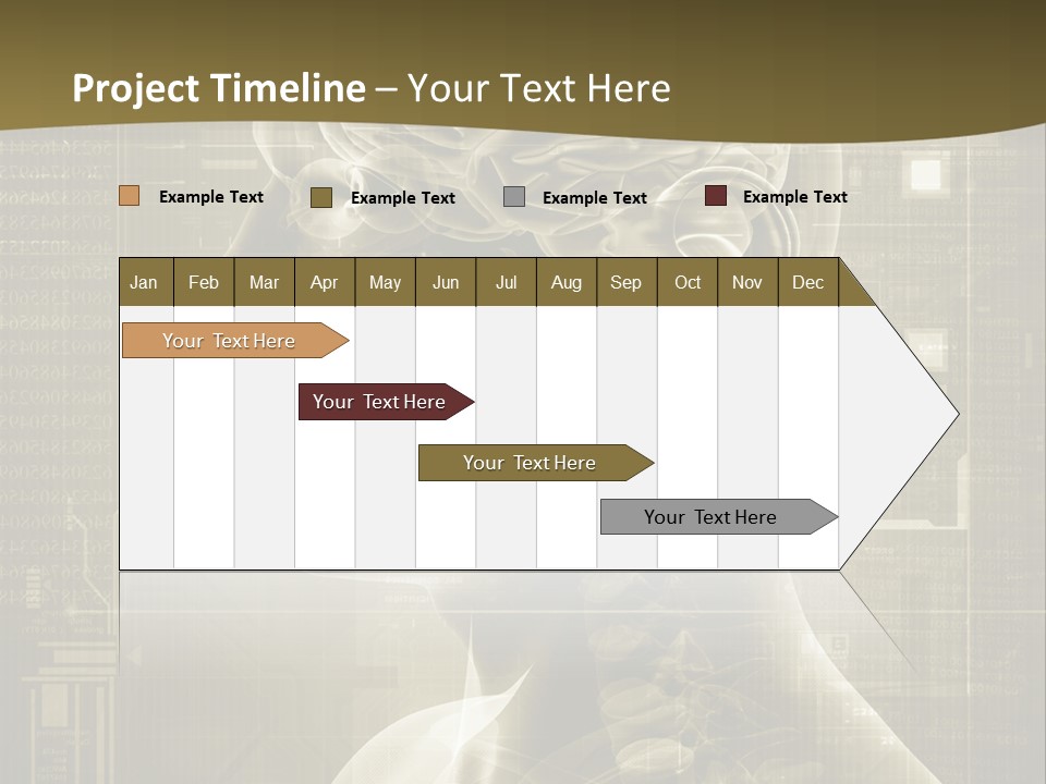 Anatomy Brain Cortex PowerPoint Template