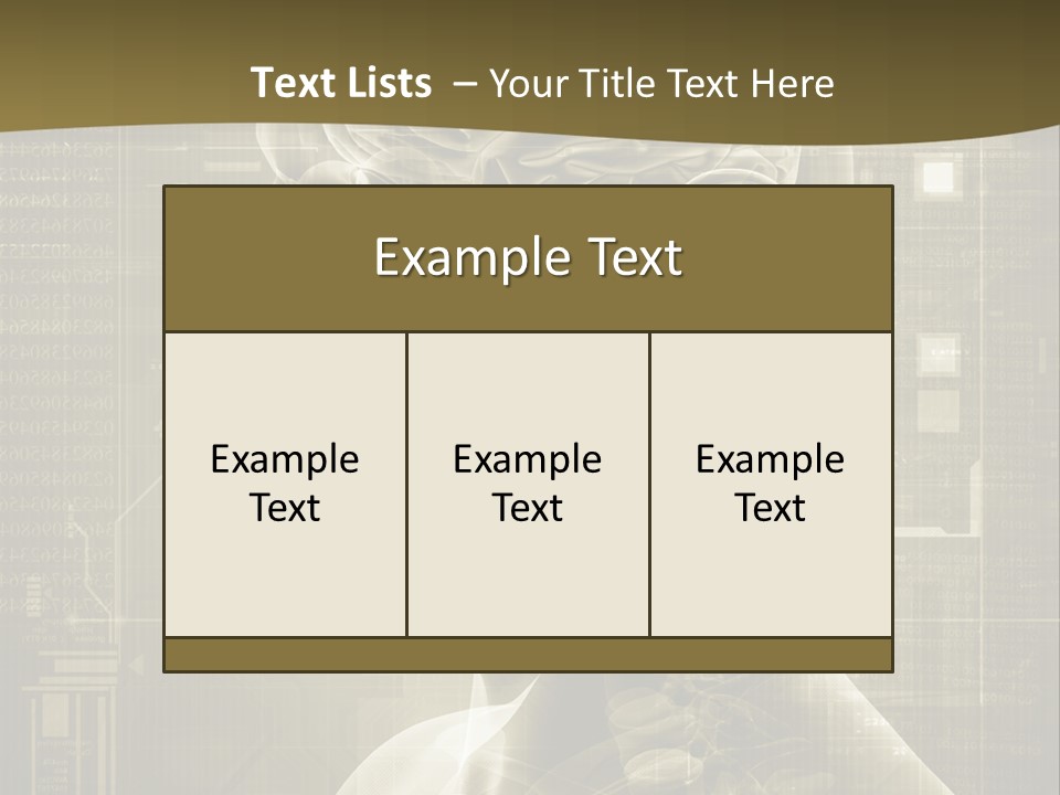 Anatomy Brain Cortex PowerPoint Template