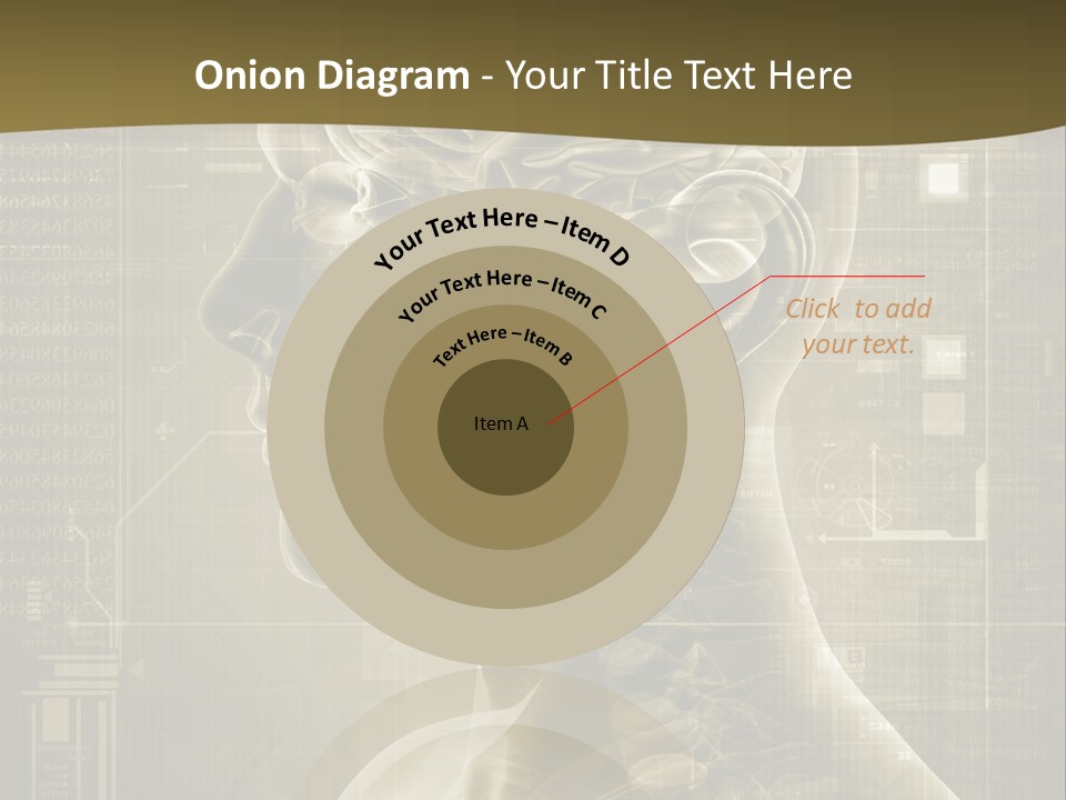 Anatomy Brain Cortex PowerPoint Template