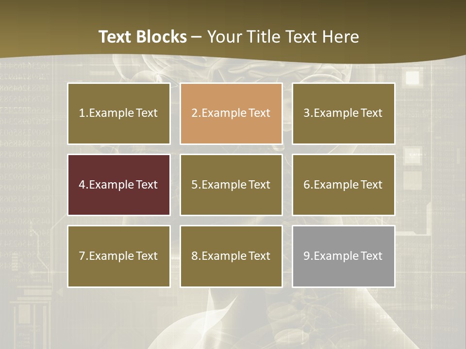 Anatomy Brain Cortex PowerPoint Template