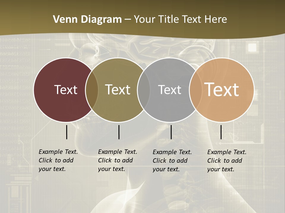 Anatomy Brain Cortex PowerPoint Template
