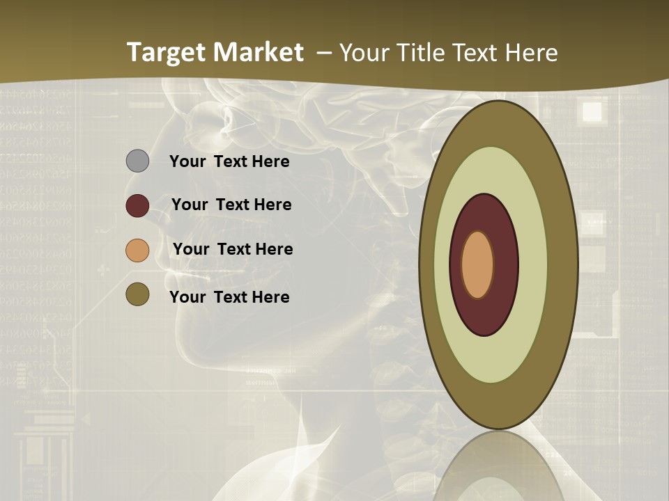 Anatomy Brain Cortex PowerPoint Template