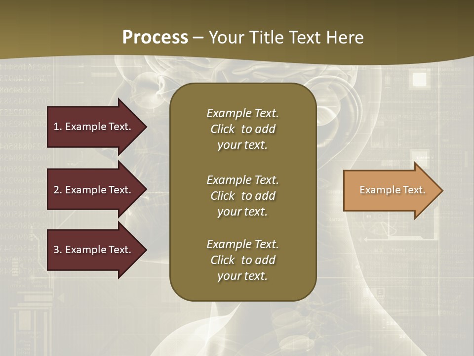 Anatomy Brain Cortex PowerPoint Template