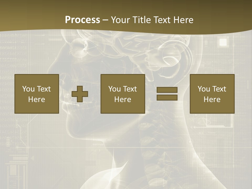 Anatomy Brain Cortex PowerPoint Template