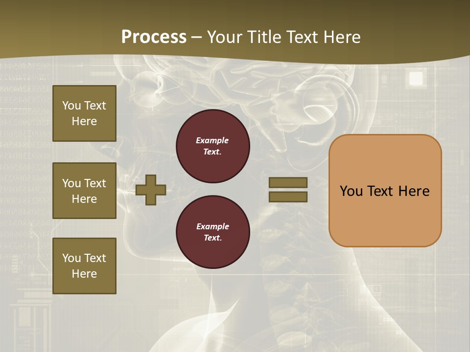 Anatomy Brain Cortex PowerPoint Template
