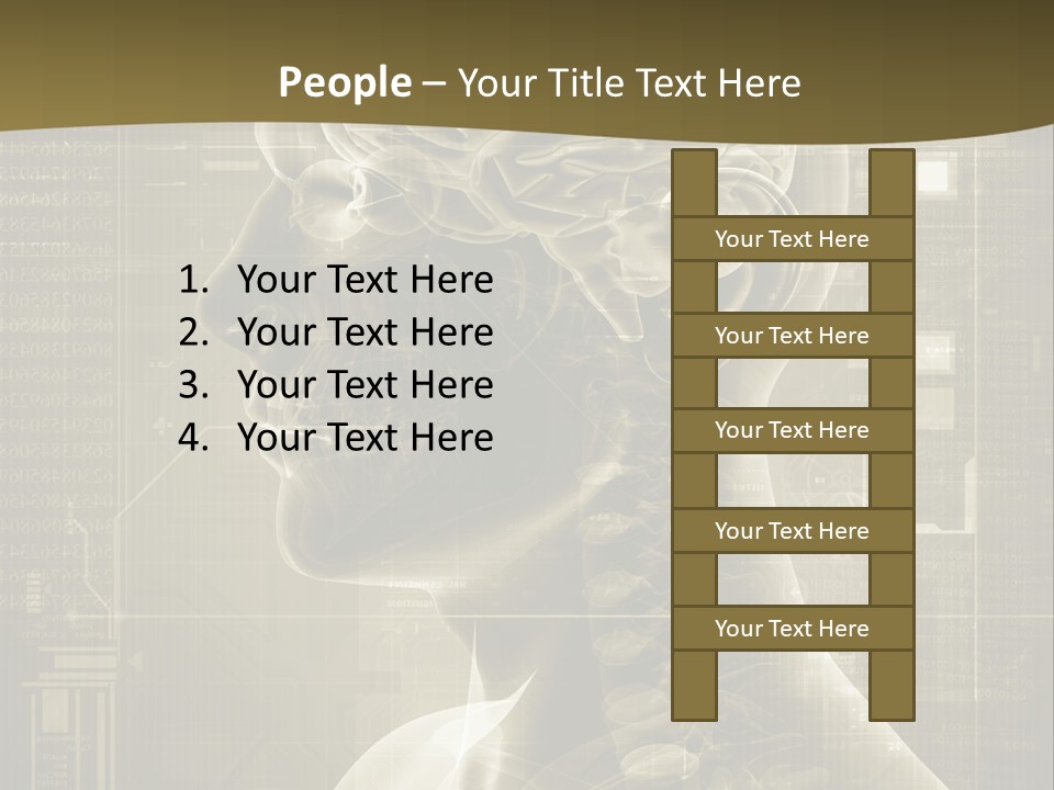 Anatomy Brain Cortex PowerPoint Template