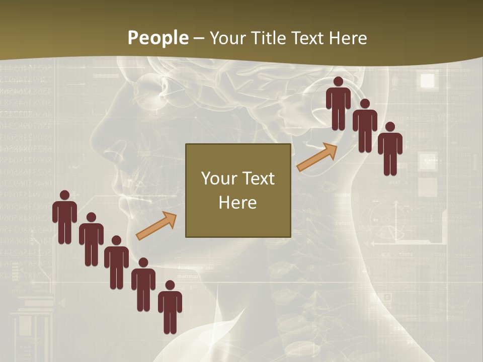 Anatomy Brain Cortex PowerPoint Template