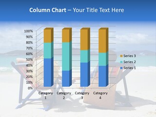 Woman Happy Sit PowerPoint Template