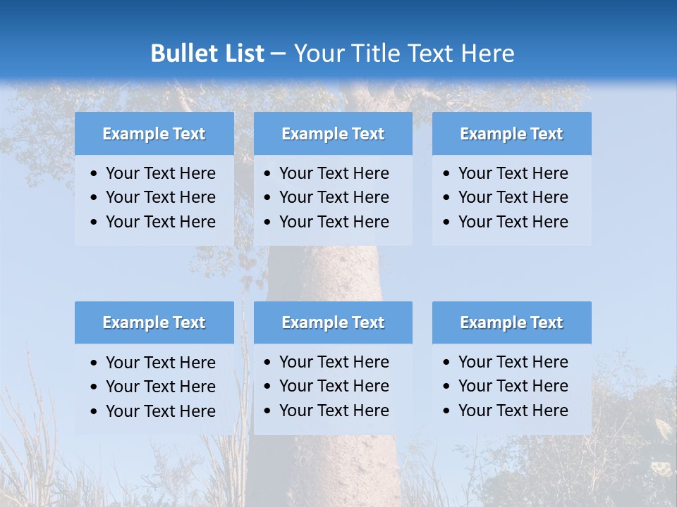 Wood Giant Anosy PowerPoint Template