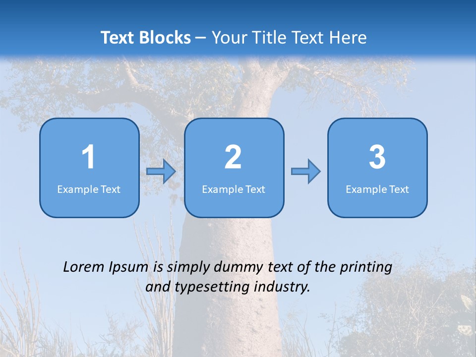Wood Giant Anosy PowerPoint Template