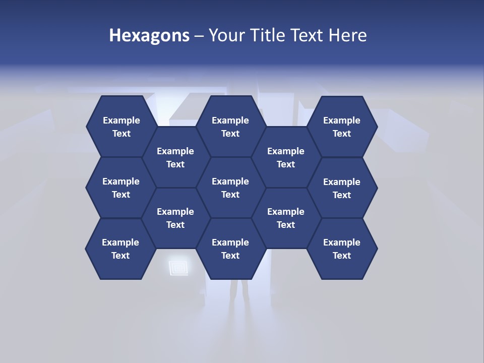 Conceptual Puzzle Background PowerPoint Template