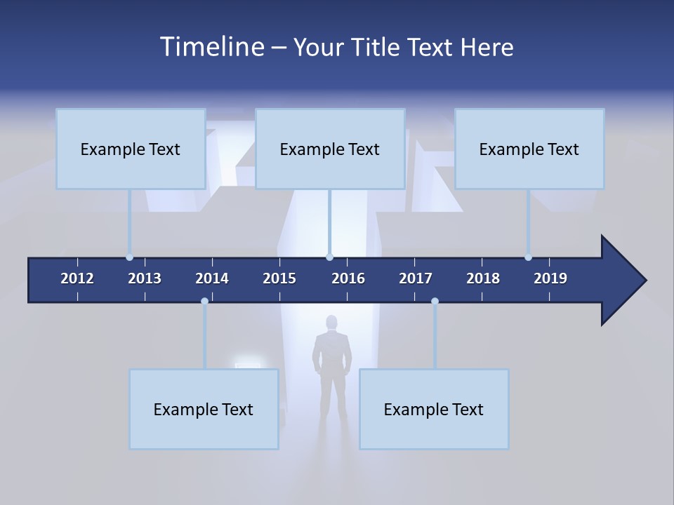 Conceptual Puzzle Background PowerPoint Template