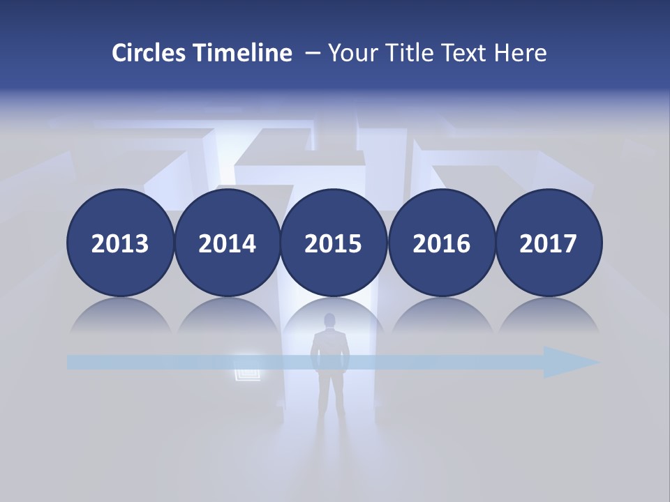 Conceptual Puzzle Background PowerPoint Template