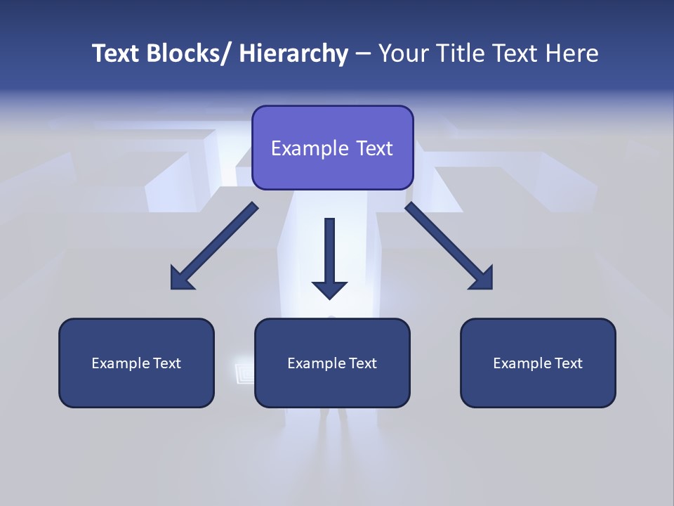 Conceptual Puzzle Background PowerPoint Template