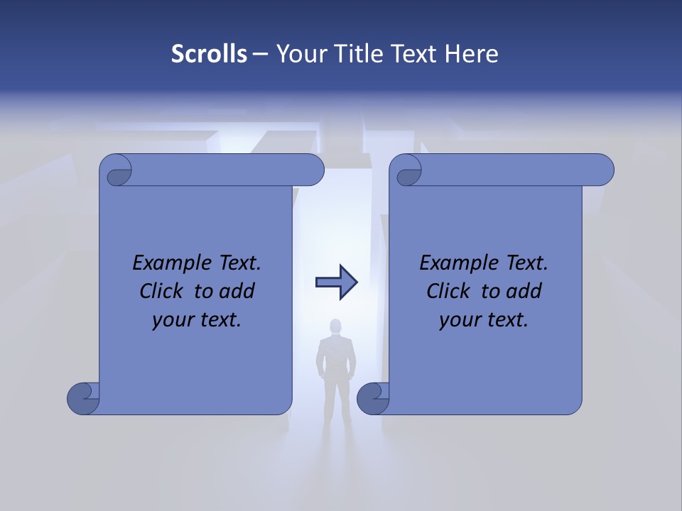 Conceptual Puzzle Background PowerPoint Template
