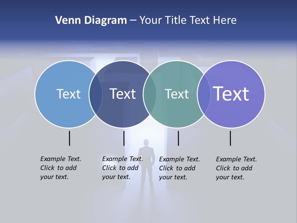 Conceptual Puzzle Background PowerPoint Template