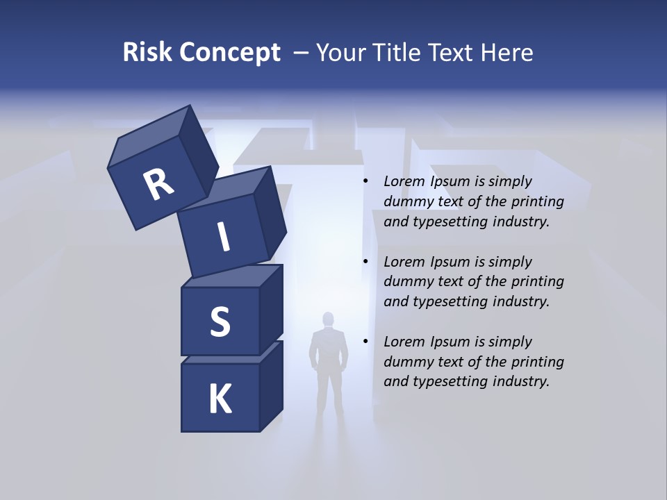 Conceptual Puzzle Background PowerPoint Template