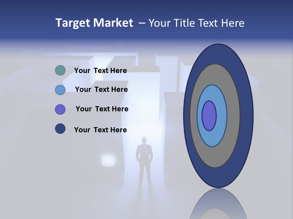 Conceptual Puzzle Background PowerPoint Template