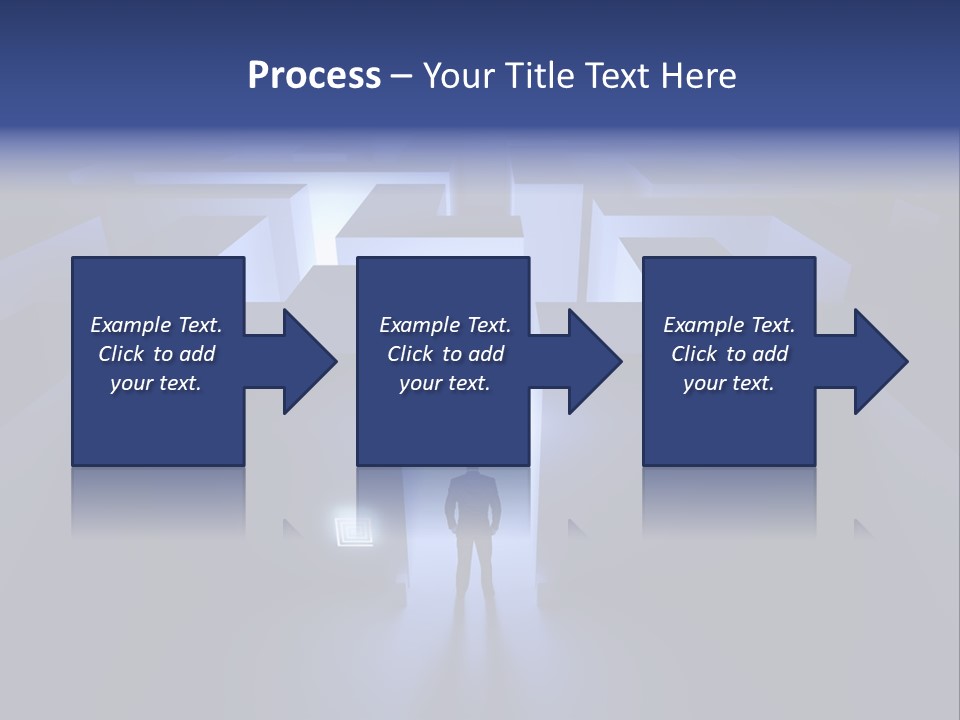 Conceptual Puzzle Background PowerPoint Template
