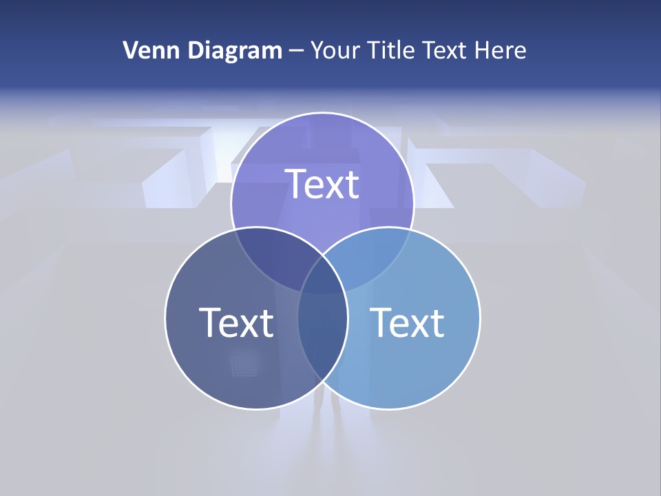 Conceptual Puzzle Background PowerPoint Template