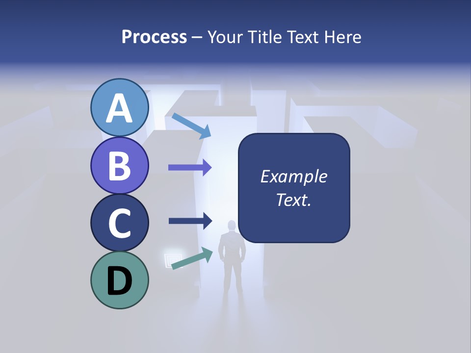 Conceptual Puzzle Background PowerPoint Template