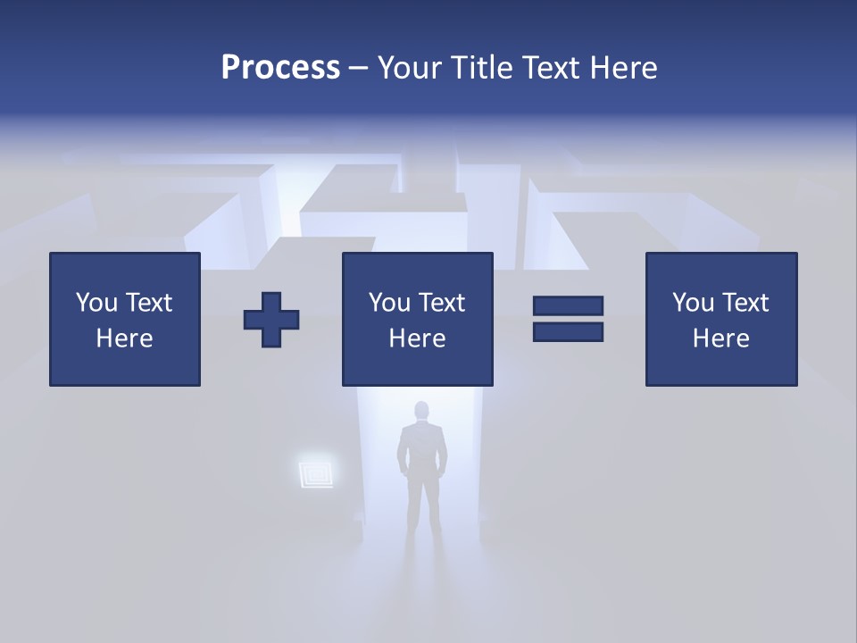 Conceptual Puzzle Background PowerPoint Template