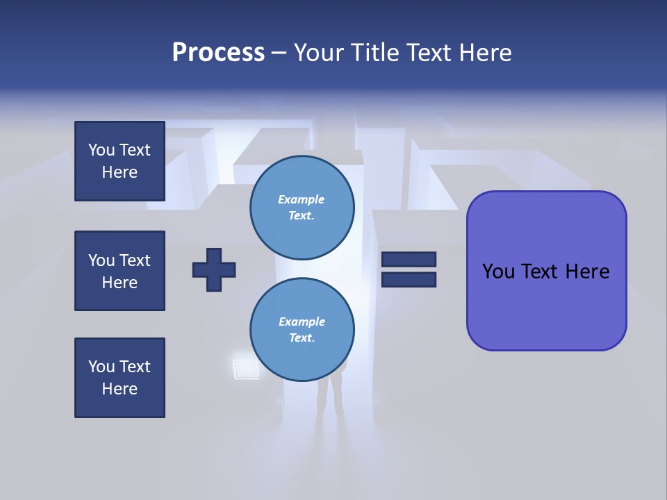 Conceptual Puzzle Background PowerPoint Template