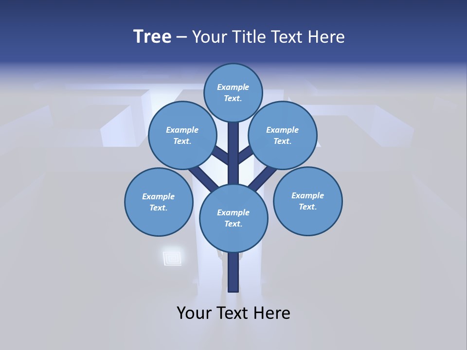 Conceptual Puzzle Background PowerPoint Template