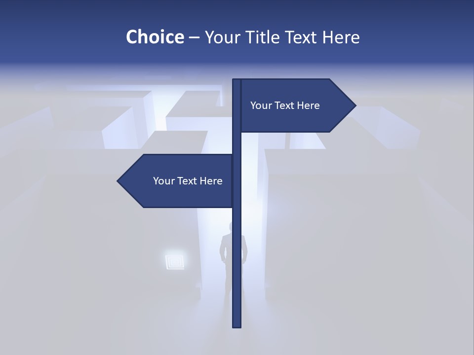 Conceptual Puzzle Background PowerPoint Template