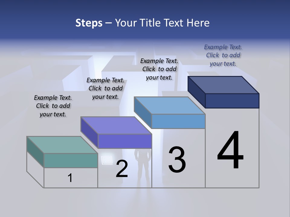 Conceptual Puzzle Background PowerPoint Template